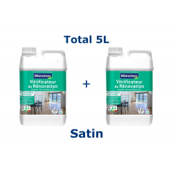 Blanchon Renovation Lacquer SATIN 5 ltr (two 2.5 ltr can)  00404661